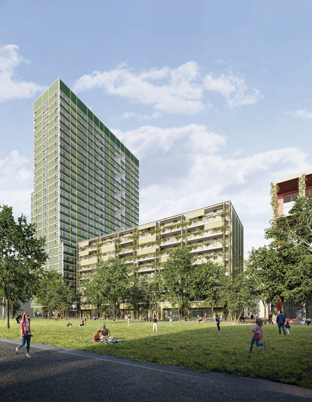 Wohnungsangebot im Koch-Quartier